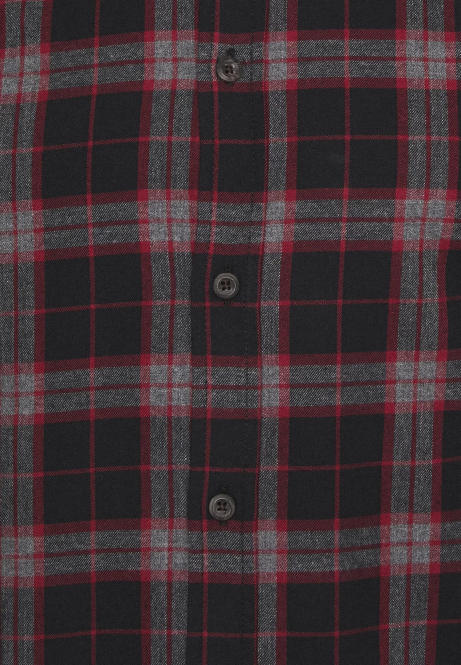 Pier One Shirt - Mottled Dark Grey / Bordeaux 5 Pier One Shirt - Mottled Dark Grey / Bordeaux - Image 3