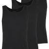Pier One 3 Pack - Undershirt - Black -Pier One 06762bfe9206436092ff534aaedde4f6