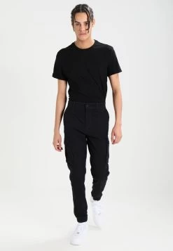 Pier One Cuffed Skinny Trouser- Cargo Trousers - Black 9 Pier One Cuffed Skinny Trouser- Cargo Trousers - Black -Pier One 0be43ae7598e45609b5694b3bd678258