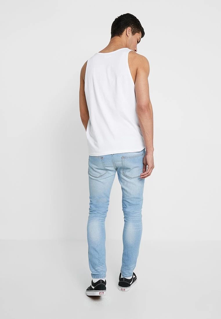 Pier One Skinny Fit - Jeans Skinny Fit - Bleached Denim 5 Pier One Skinny Fit - Jeans Skinny Fit - Bleached Denim - Image 3