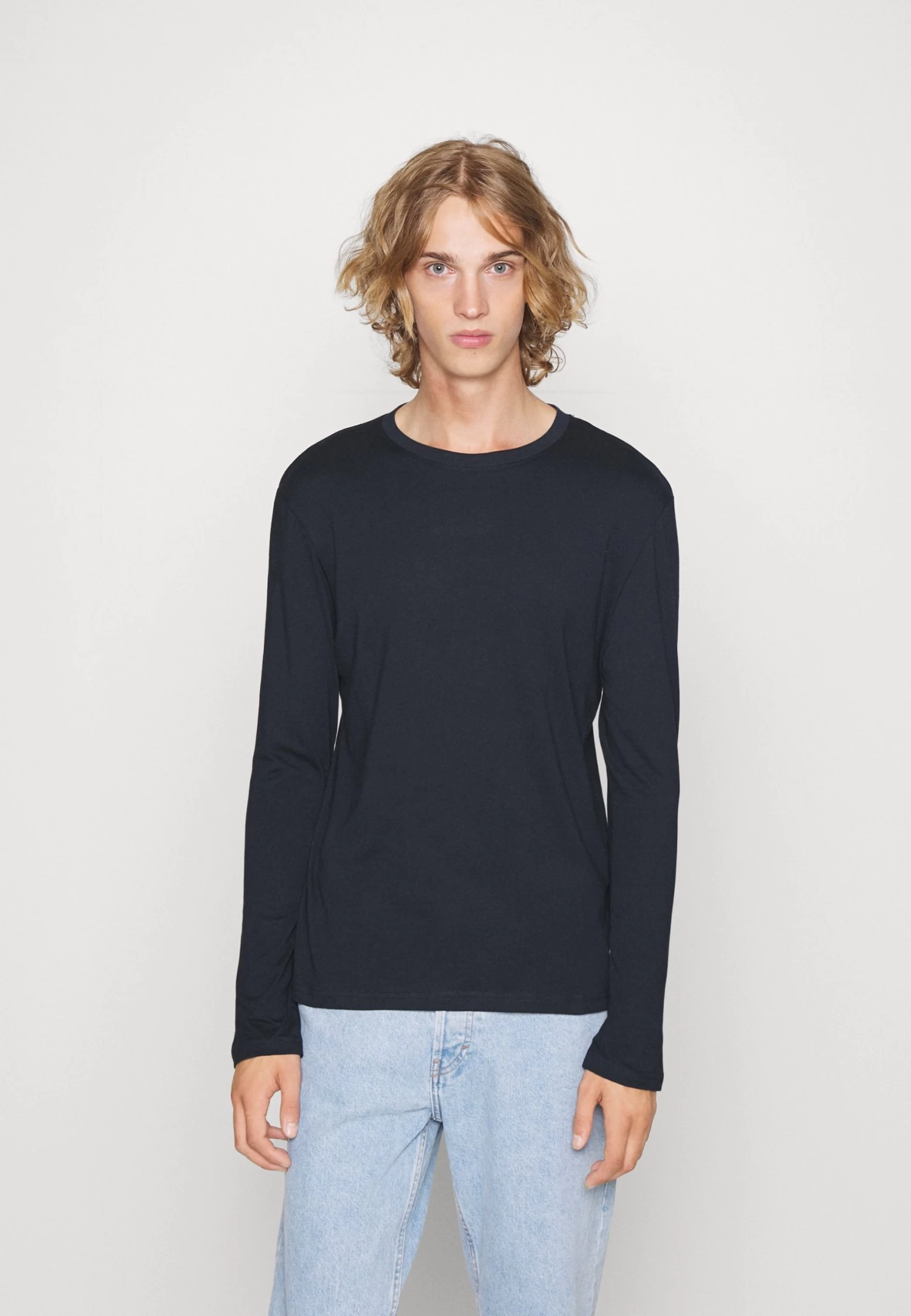 Pier One 5 Pack - Long Sleeved Top - Black/Dark Blue/Stone 7 Pier One 5 Pack - Long Sleeved Top - Black/Dark Blue/Stone - Image 5