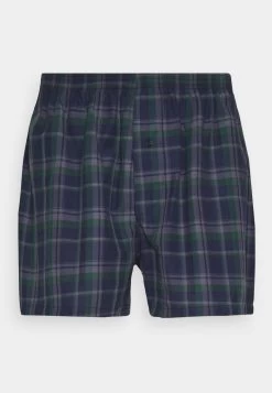Pier One 5 Pack - Boxer Shorts - Black /Dark Blue /Dark Green -Pier One 1036f8b51d444982b04796d8a569057a