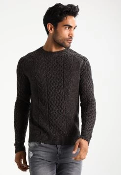 Pier One Jumper - Mottled Brown
