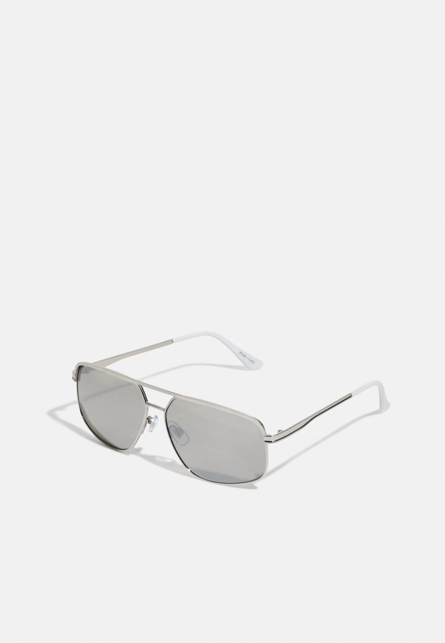 Pier One Unisex - Sunglasses - Silver-Coloured, Black 3 Pier One Unisex - Sunglasses - Silver-Coloured, Black