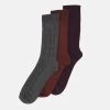Pier One 3Pack - Socks - Dark Green/Orange/Bordeaux 2 Pier One 3Pack - Socks - Dark Green/Orange/Bordeaux -Pier One 1189c863a8cb47e6809f3af9086f140f