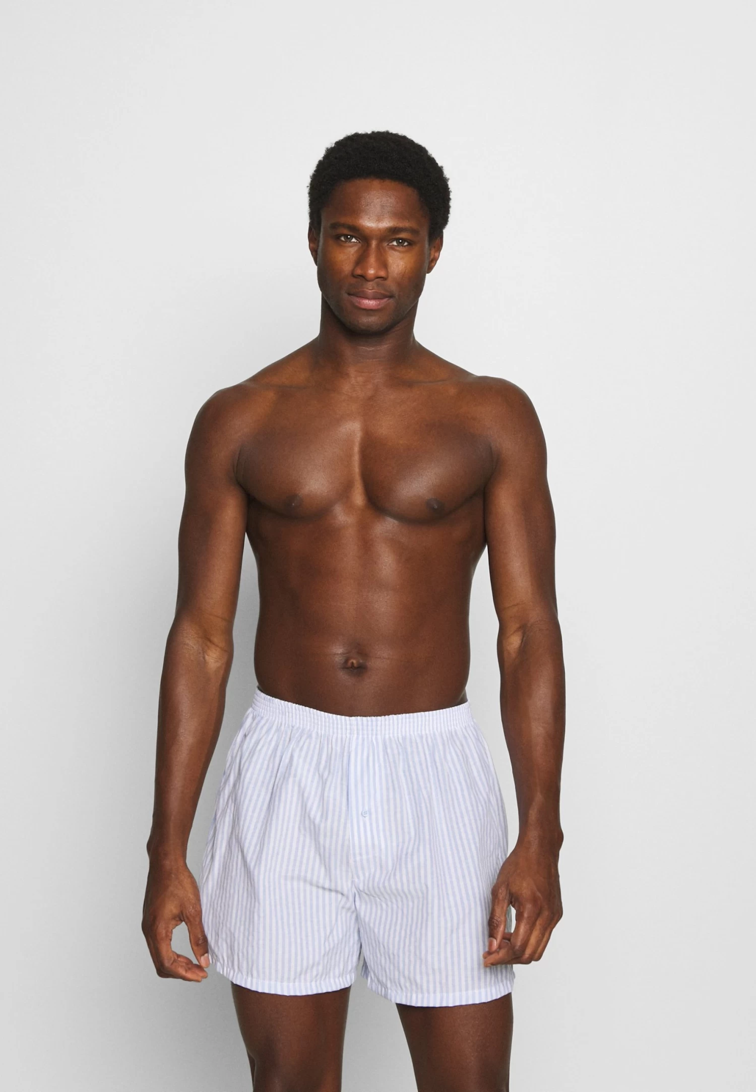 Pier One 5 Pack - Boxer Shorts - Light Blue/White 6 Pier One 5 Pack - Boxer Shorts - Light Blue/White - Image 4