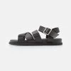 Pier One Unisex - Sandals - Black -Pier One 13f4e0e6a67e4656940045ec37d8b11b