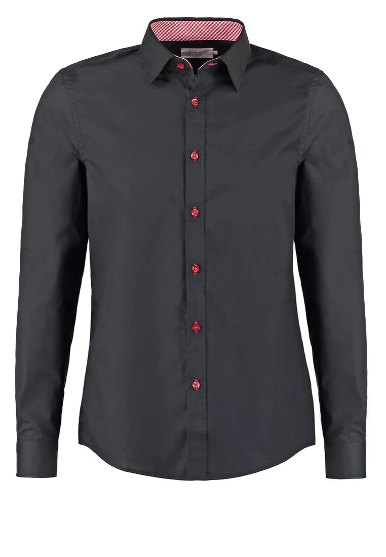 Pier One Shirt - Black/Red 8 Pier One Shirt - Black/Red - Image 6