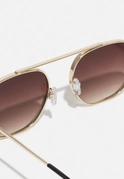 Pier One With Chain Set Unisex - Sunglasses - Brown -Pier One 17dec482534c48438c04a585cec7ab57