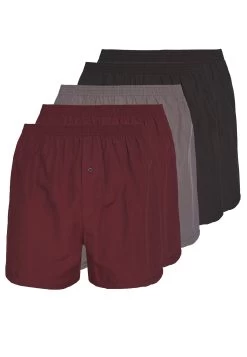 Pier One 5 Pack - Boxer Shorts - Black/Grey/Red 14 Pier One 5 Pack - Boxer Shorts - Black/Grey/Red -Pier One 17f05fc9e0fb466794291a459151f1b7