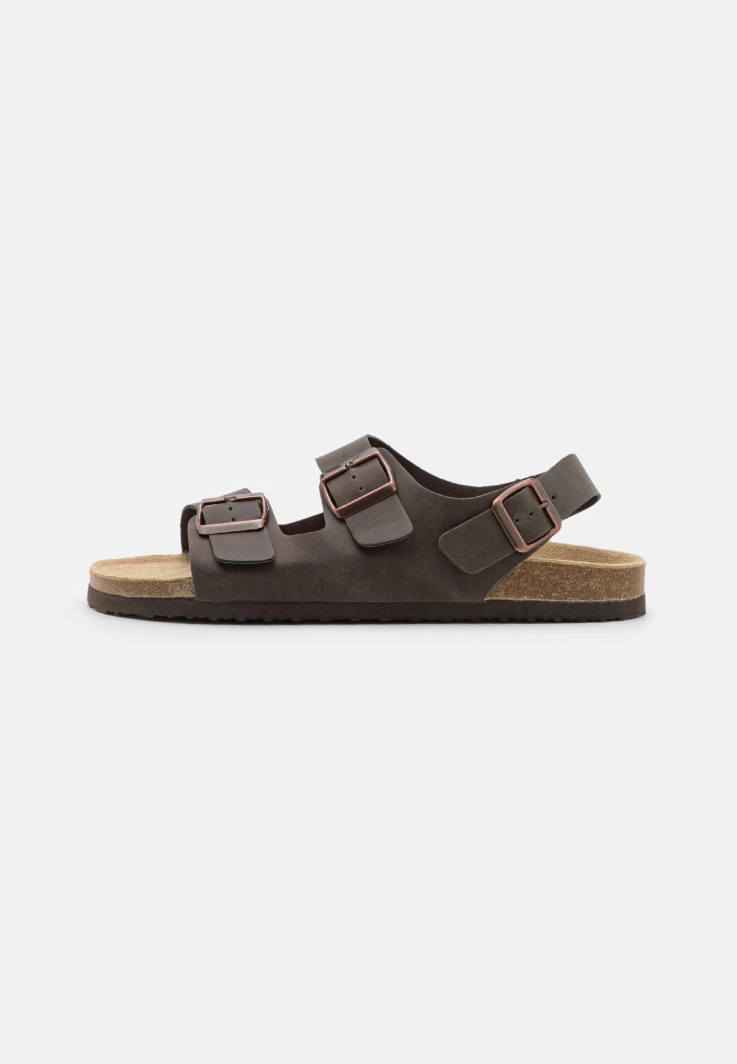 Pier One Unisex - Sandals - Dark Brown 3 Pier One Unisex - Sandals - Dark Brown