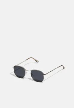 Pier One Unisex - Sunglasses - Black/Silver-Coloured