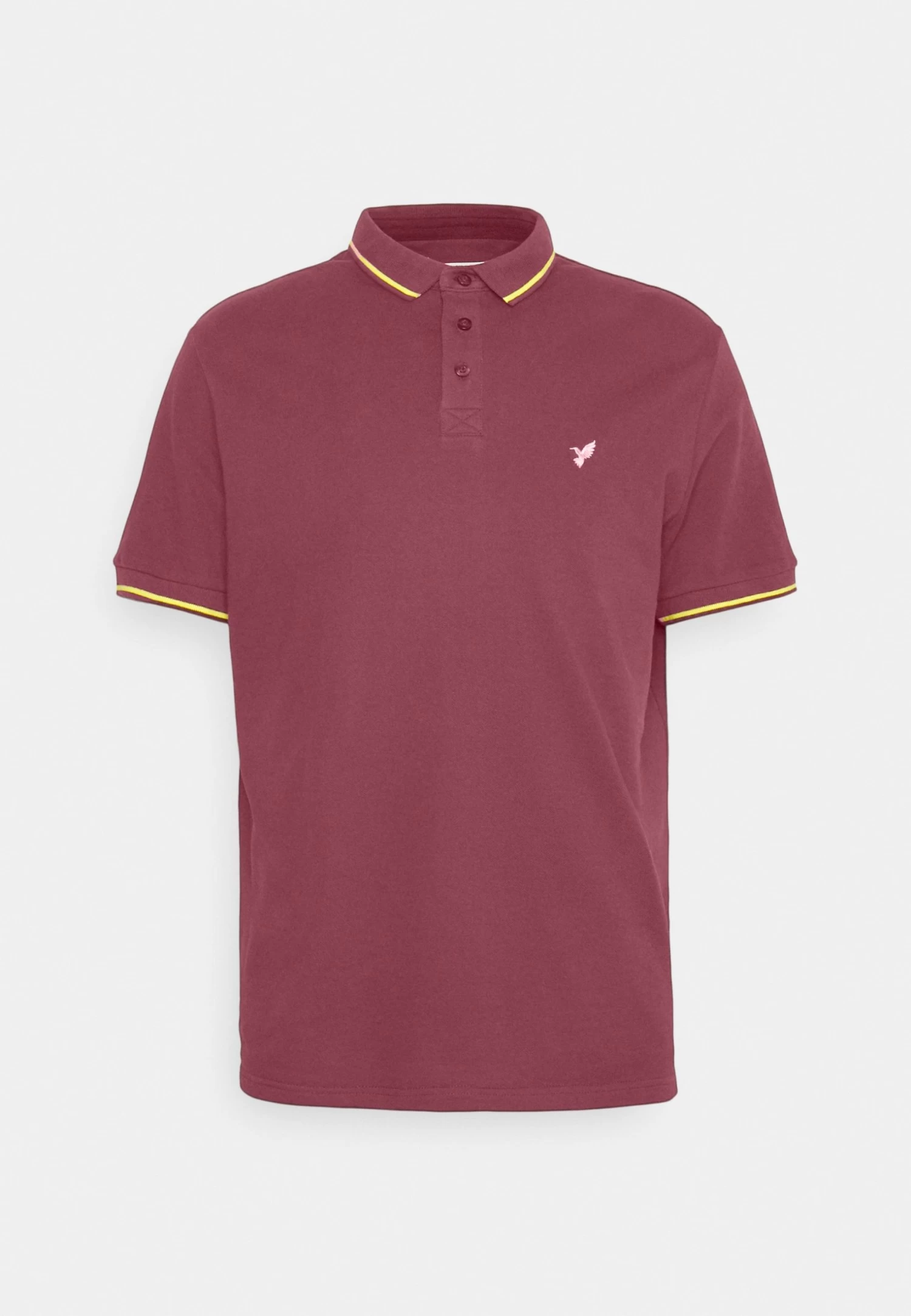 Pier One Neon Tipping Birdy - Polo Shirt - 304 - Bordeaux 7 Pier One Neon Tipping Birdy - Polo Shirt - 304 - Bordeaux - Image 5