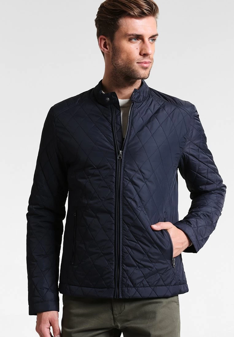 Pier One Light Jacket - Dark Blue 3 Pier One Light Jacket - Dark Blue