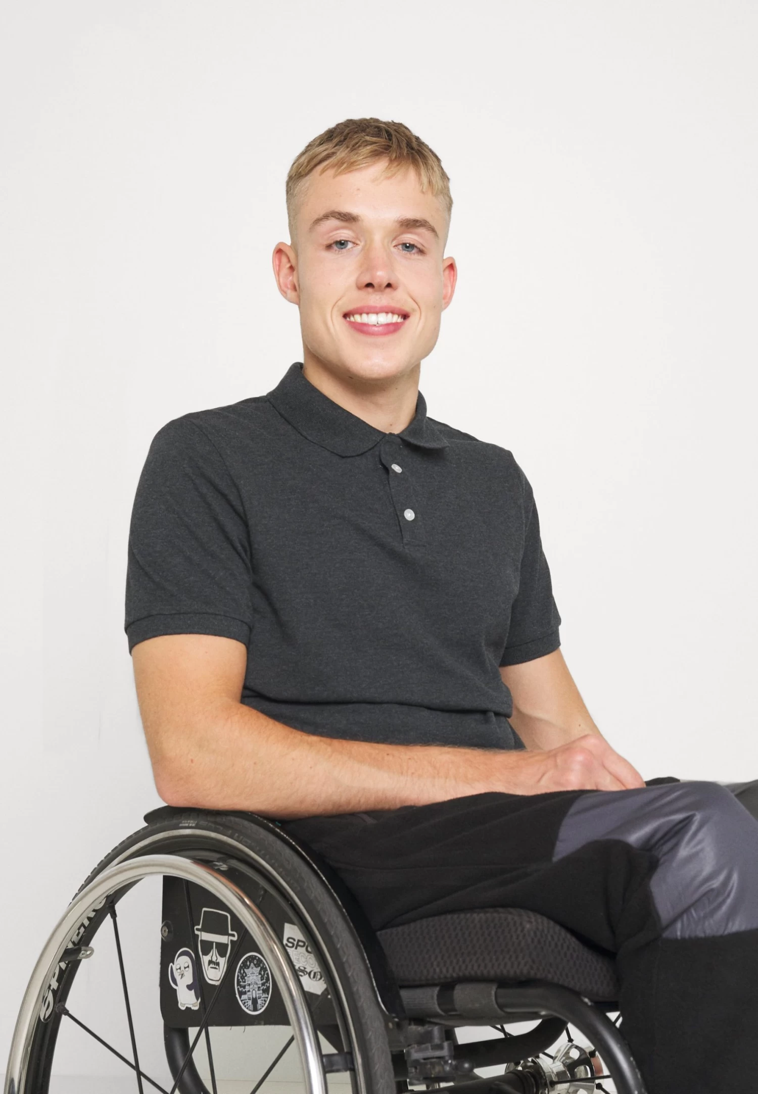 Pier One Polo Shirt - Dark Grey 5 Pier One Polo Shirt - Dark Grey - Image 3