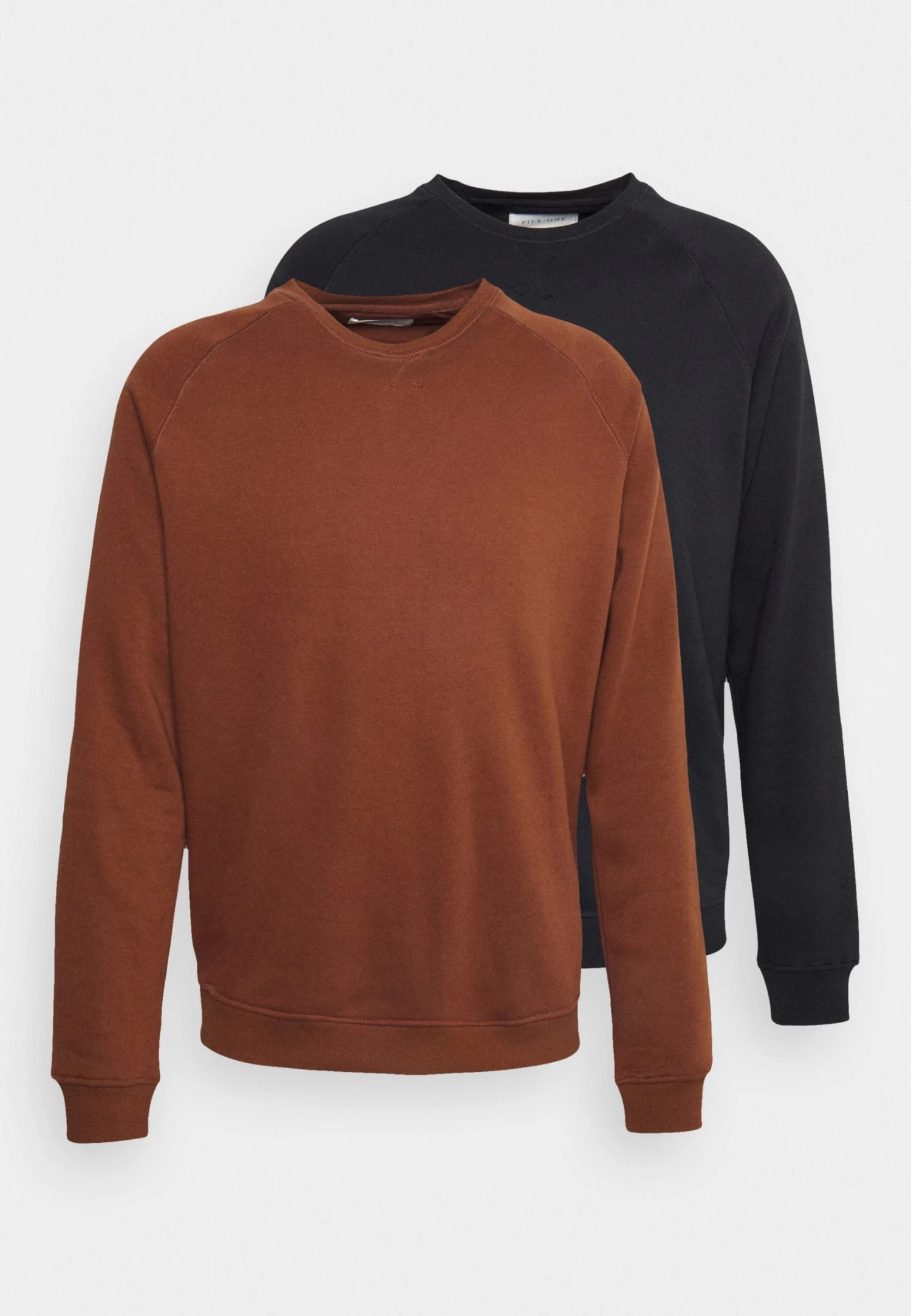 Pier One 2 Pack - Sweatshirt - Light Brown/Black 7 Pier One 2 Pack - Sweatshirt - Light Brown/Black - Image 5