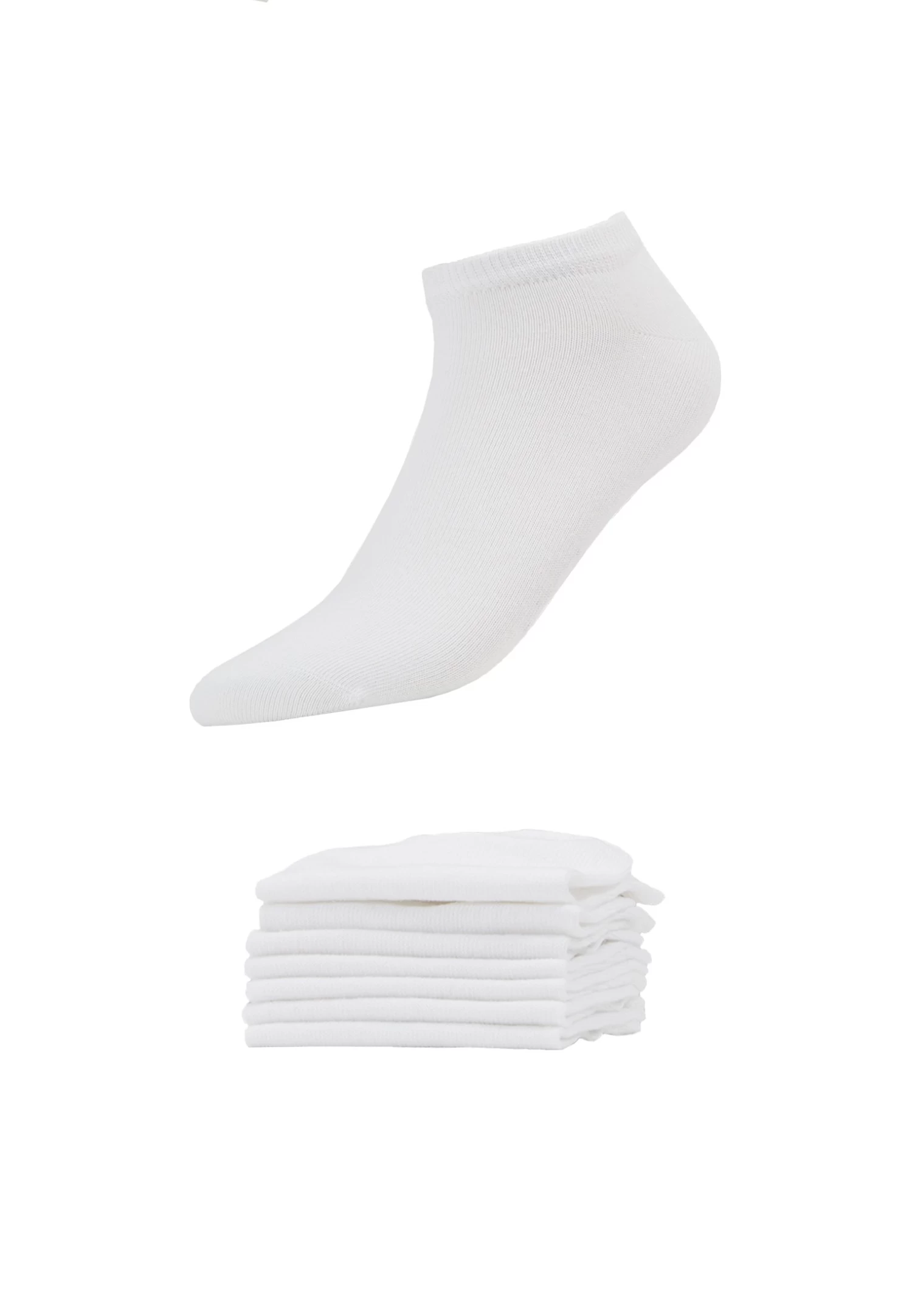 Pier One 7 Pack - Socks - White 4 Pier One 7 Pack - Socks - White - Image 2