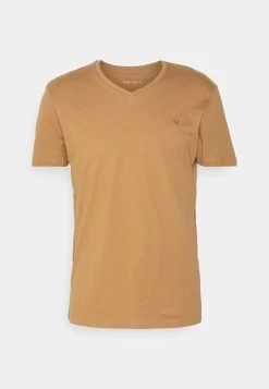 Pier One V Neck Bird Tonal 3 Pack - Basic T-Shirt - Light Brown/White/Dark Blue 18 Pier One V Neck Bird Tonal 3 Pack - Basic T-Shirt - Light Brown/White/Dark Blue -Pier One 239be3f8d5344e18a078136b88ad5384