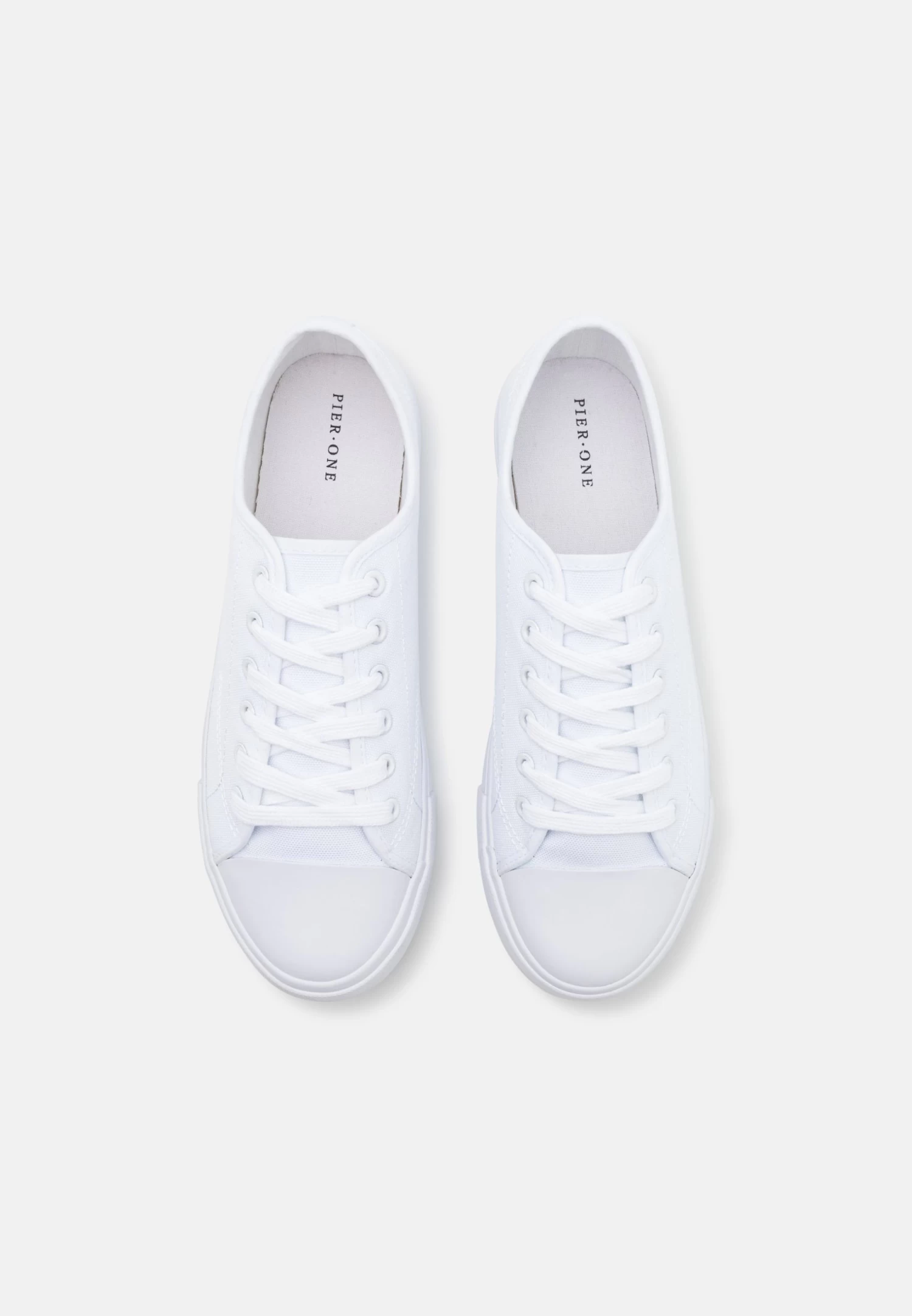 Pier One Unisex - Trainers - White 6 Pier One Unisex - Trainers - White - Image 4