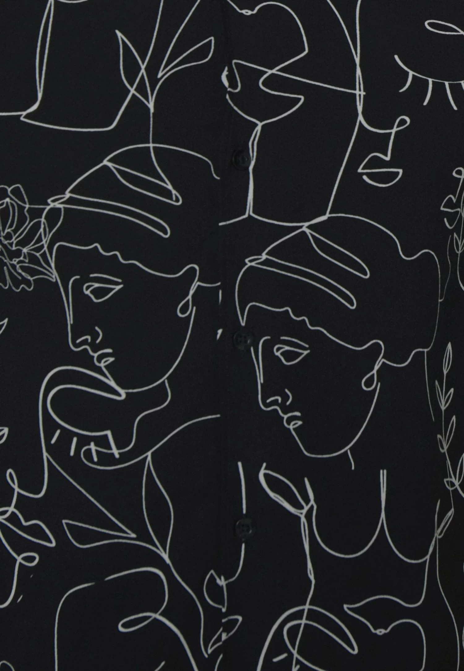 Pier One Resort Regular - Shirt - Black 8 Pier One Resort Regular - Shirt - Black - Image 6