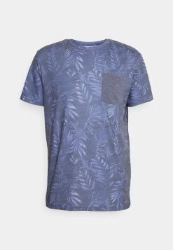 Pier One Print T-Shirt - Dark Blue 12 Pier One Print T-Shirt - Dark Blue -Pier One 278260977b8d4333a297f36109324746
