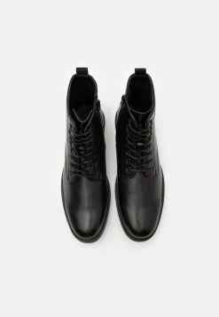 Pier One Lace-Up Ankle Boots - Black 11 Pier One Lace-Up Ankle Boots - Black -Pier One 27a3514c930143788786476e0f56e4ce