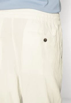 Pier One Drawcord Trousers Linen Blend - Trousers - White 13 Pier One Drawcord Trousers Linen Blend - Trousers - White -Pier One 29249133ad174a51bb991d8322ba3448