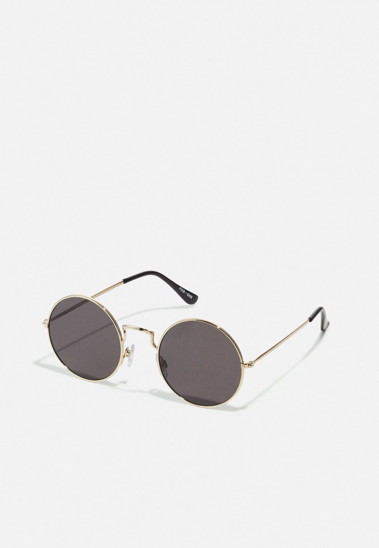 Pier One Unisex - Sunglasses - Gold-Coloured/Black 3 Pier One Unisex - Sunglasses - Gold-Coloured/Black