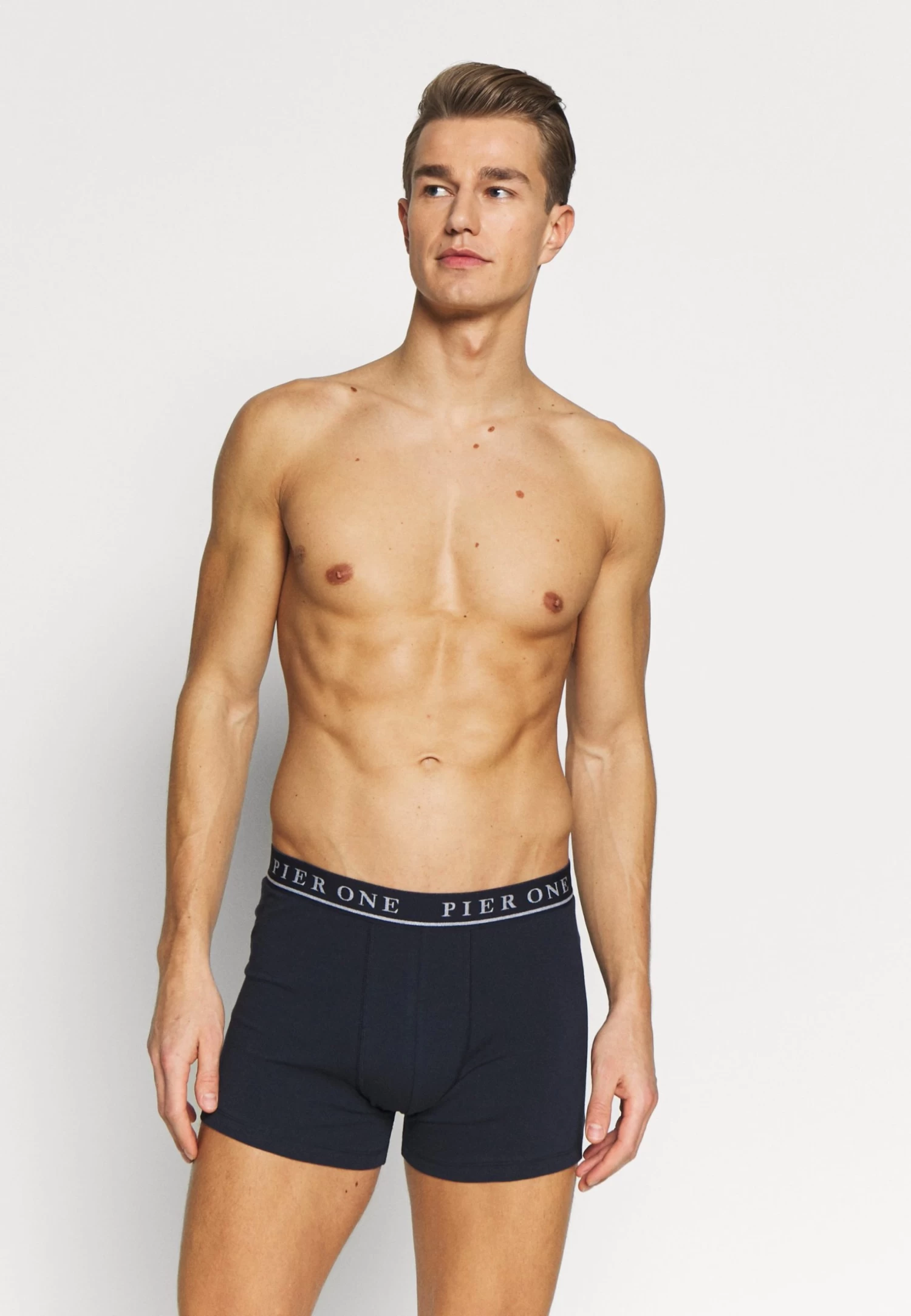 Pier One 5 Pack - Pants - Dark Blue/Mottled Grey 4 Pier One 5 Pack - Pants - Dark Blue/Mottled Grey - Image 2