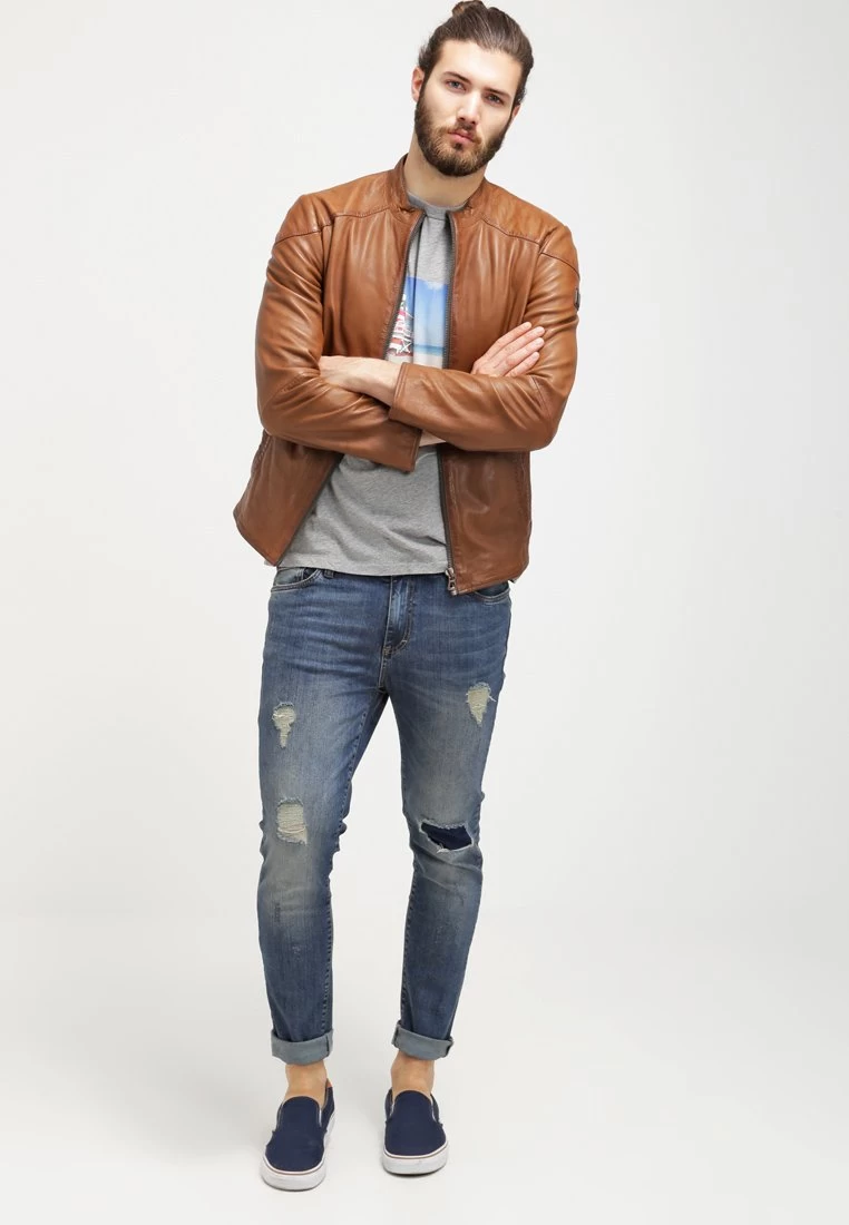 Pier One Slim Fit Jeans - Destroyed Denim 4 Pier One Slim Fit Jeans - Destroyed Denim - Image 2