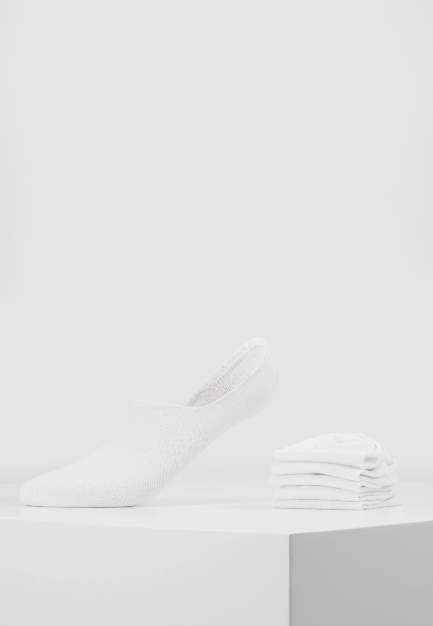 Pier One 5 Pack - Trainer Socks - White 3 Pier One 5 Pack - Trainer Socks - White