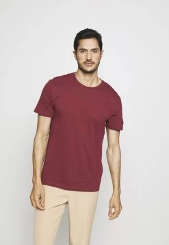 Pier One 5 Pack - Basic T-Shirt - White/Black/Bordeaux -Pier One 2fc714c658264236bc60bc890a8bf788