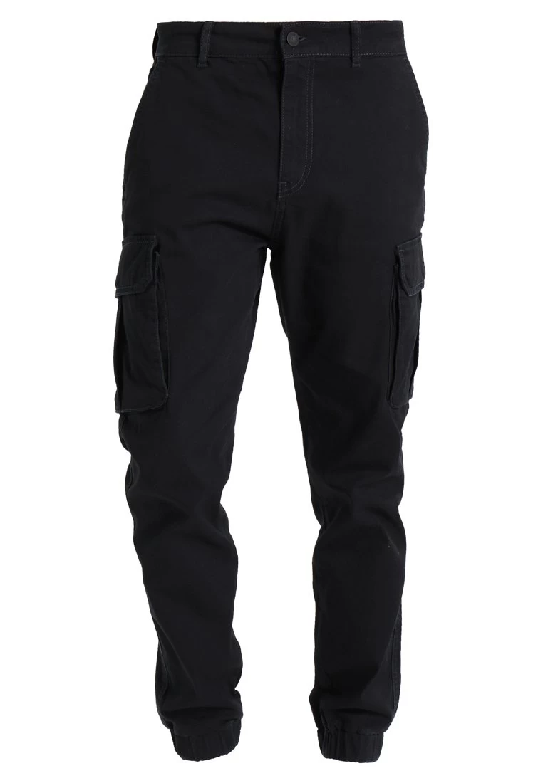 Pier One Cuffed Skinny Trouser- Cargo Trousers - Black 8 Pier One Cuffed Skinny Trouser- Cargo Trousers - Black - Image 6