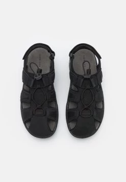 Pier One Leather - Walking Sandals - Black -Pier One 348ad4d4a3a548d0b683ff94cec7b0e3