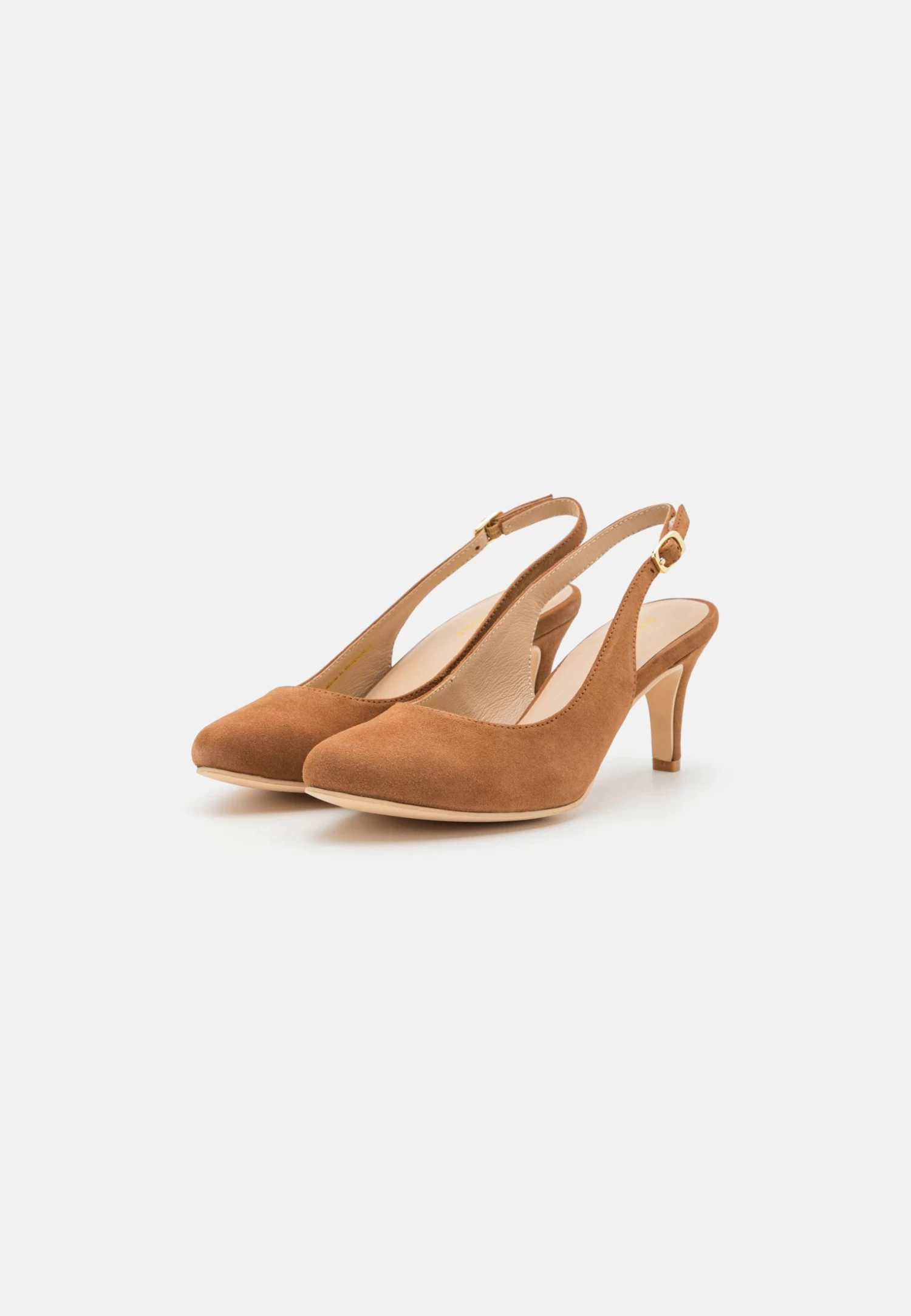 Pier One Leather- Classic Heels - Cognac 5 Pier One Leather- Classic Heels - Cognac - Image 3