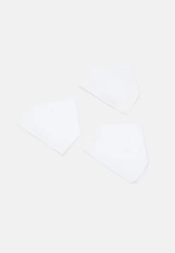 Pier One Cotton 3 Pack - Pocket Square - White