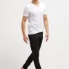 Pier One 2 Pack - Basic T-Shirt - White/Black 2 Pier One 2 Pack - Basic T-Shirt - White/Black -Pier One 357bed3643804e7e9b61006712661f33