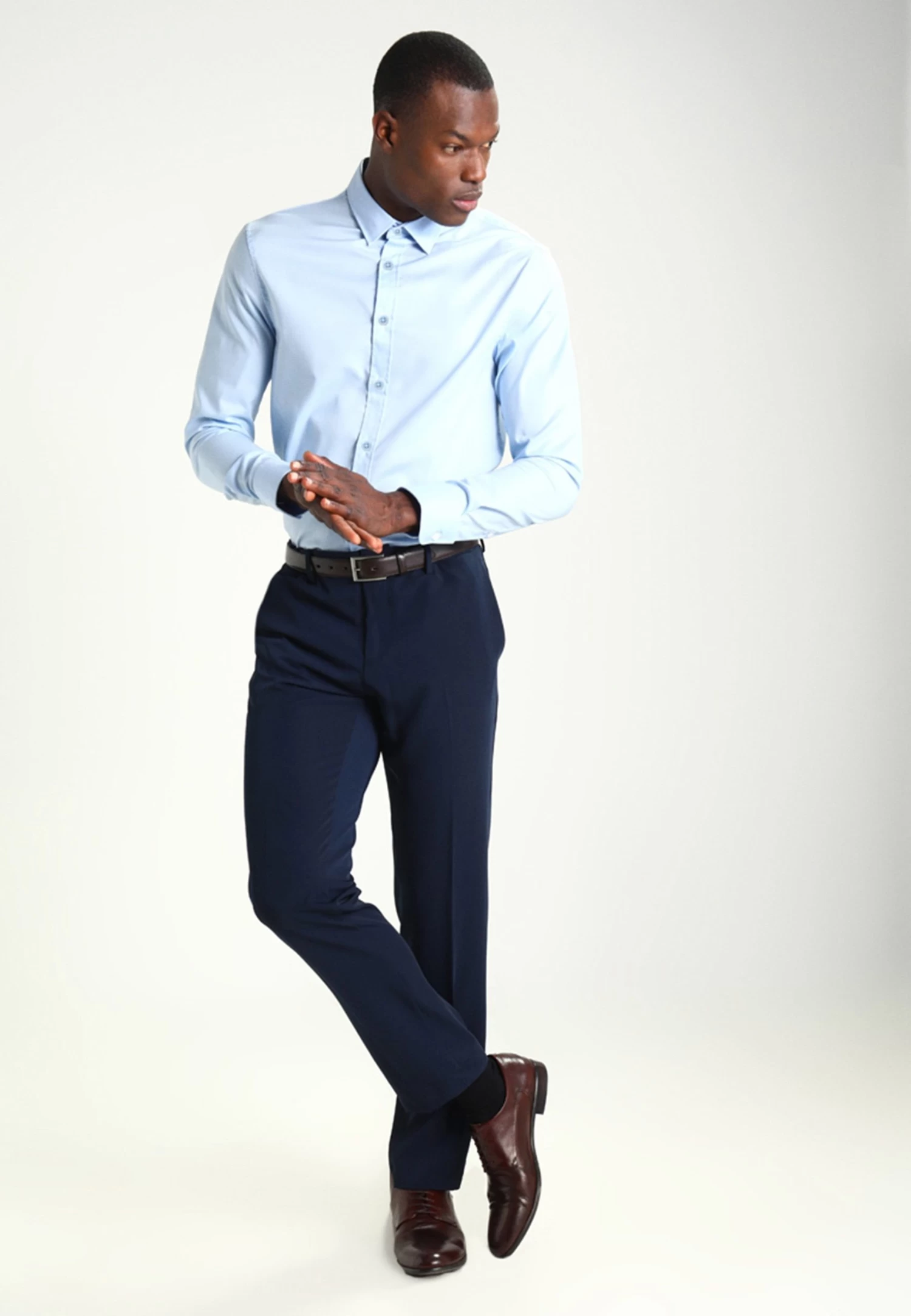 Pier One Shirt - Light Blue 4 Pier One Shirt - Light Blue - Image 2