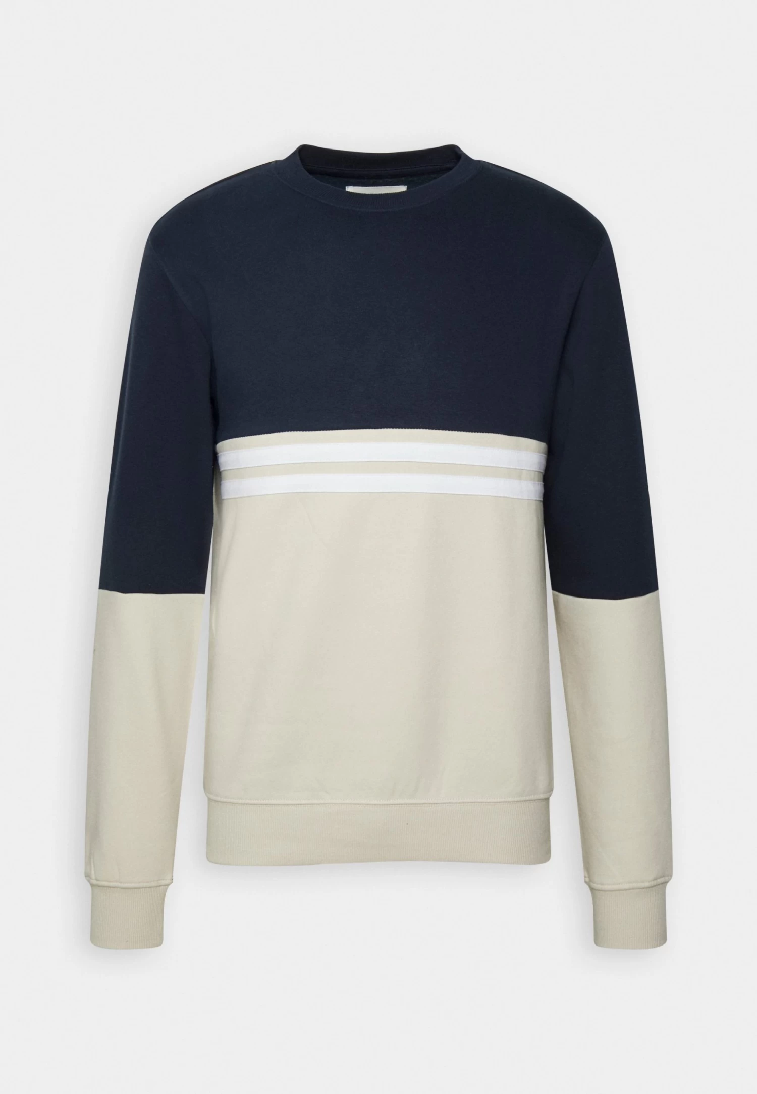 Pier One Sweatshirt - Blue/Grey 6 Pier One Sweatshirt - Blue/Grey - Image 4