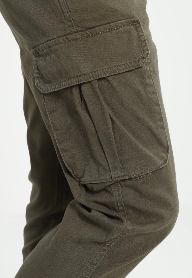 Pier One Cuffed Skinny Trouser- Cargo Trousers - Khaki 7 Pier One Cuffed Skinny Trouser- Cargo Trousers - Khaki - Image 5