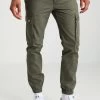 Pier One Cargo Trousers - Olive 2 Pier One Cargo Trousers - Olive -Pier One 38b5161f9e6a4fada25c0f77c5e979fc