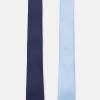 Pier One 2 Pack - Tie - Dark Blue/Light Blue -Pier One 3b44494b5a9d41f19c04b264280dc995
