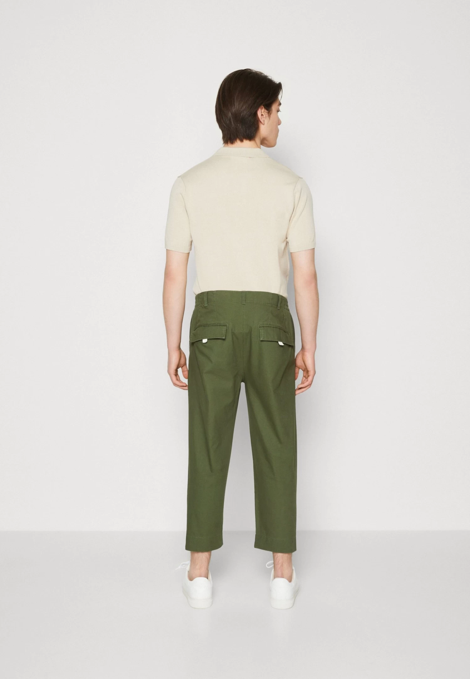 Pier One Trousers - Olive 5 Pier One Trousers - Olive - Image 3