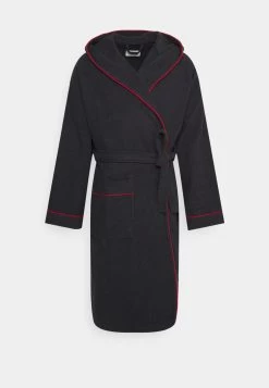 Pier One Dressing Gown - Black/Red