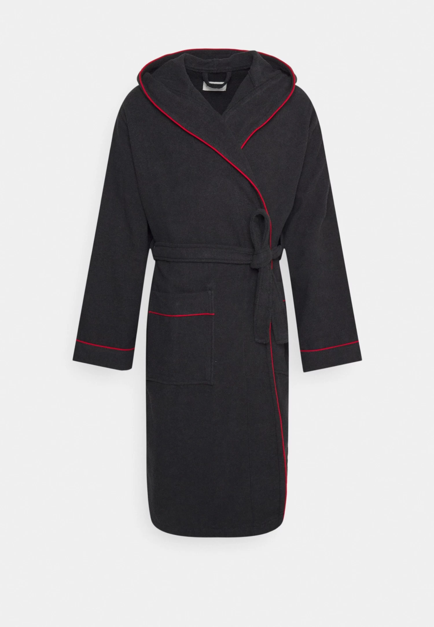 Pier One Dressing Gown - Black/Red 3 Pier One Dressing Gown - Black/Red
