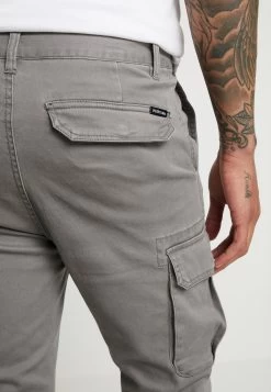 Pier One Cuffed Skinny Trouser- Cargo Trousers - Grey 13 Pier One Cuffed Skinny Trouser- Cargo Trousers - Grey -Pier One 435cf21acb894cf8af9bc2488e971496