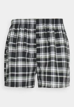 Pier One 5 Pack - Boxer Shorts - Black /Dark Blue /Dark Green -Pier One 43de8e03996544fa840caa81958f6730