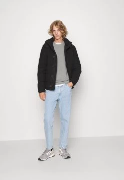 Pier One 3 Pack - Sweatshirt - Black/Mottled Grey/Dark Blue