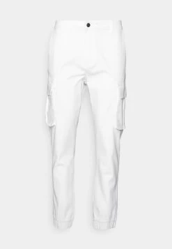 Pier One Cuffed Skinny Trouser- Cargo Trousers - White 10 Pier One Cuffed Skinny Trouser- Cargo Trousers - White -Pier One 4e3aede249bc4129bbf969f1fa9be9f5