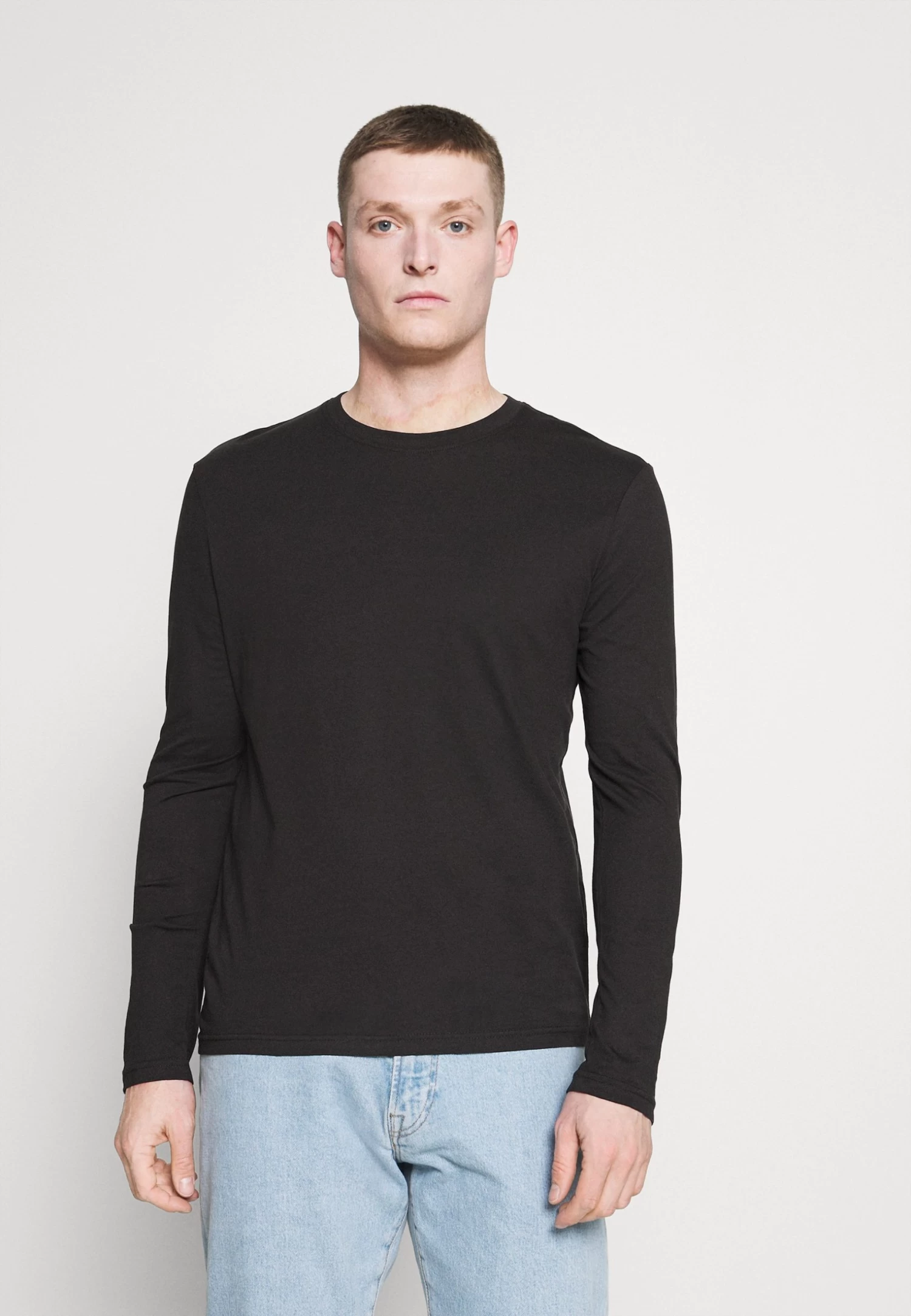 Pier One 5 Pack - Long Sleeved Top - White/Dark Blu/Grey 8 Pier One 5 Pack - Long Sleeved Top - White/Dark Blu/Grey - Image 6